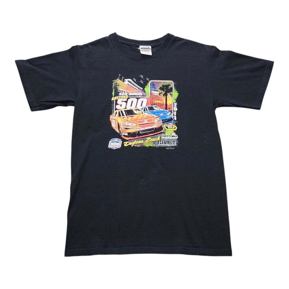 2011 Daytona 500 Grpahic Anvil Tee Shirt Size Youth XL